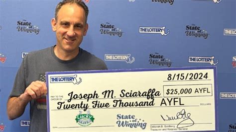 lucky for life ma|Weymouth man to use “Lucky for Life” lottery prize to take daughter to .